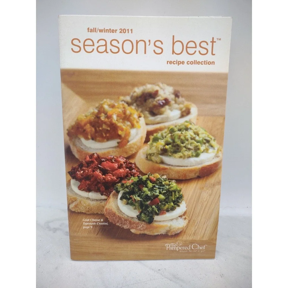 Pampered Chef Seasons Best Recipe Collections Cookbooks Lot of 22+ 1994 to 2019 - Picture 9 of 14